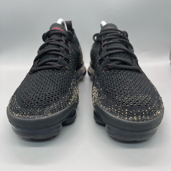 Nike Vapormax Flyknit 2 Cheetah Women’s Size 6.5 Black Red Lace Up Sneakers Shoe - Picture 2 of 11